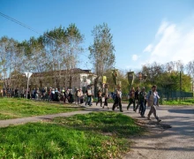 В Алапаевске встретили участников Симеоновского Крестного хода.