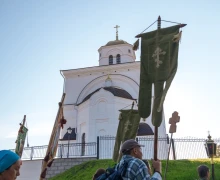 В Алапаевске встретили участников Симеоновского Крестного хода.