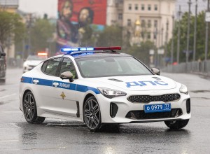 В Москве полиция закупила Kia Stinger для сопровождения кортежей